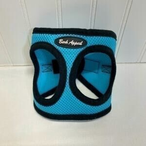 Bark Appeal Mesh Step-In Harness Dog Size XS Teal Blue